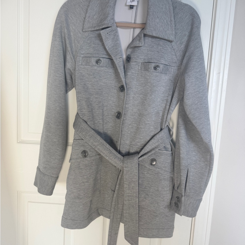 Cabi Women's Grab & Go Trench Heather Gray